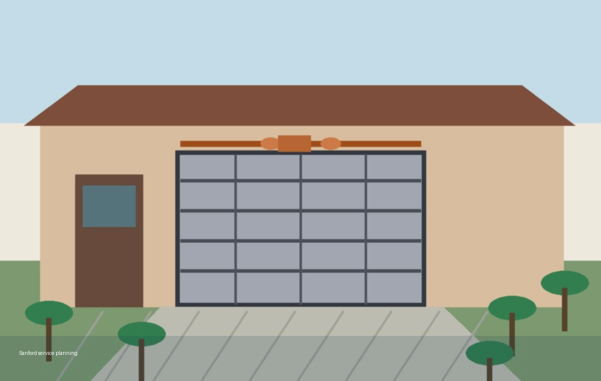Garage door torsion spring gap check at a Missouri City home